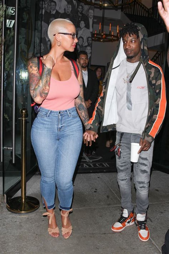 21 Savage And Amber Rose