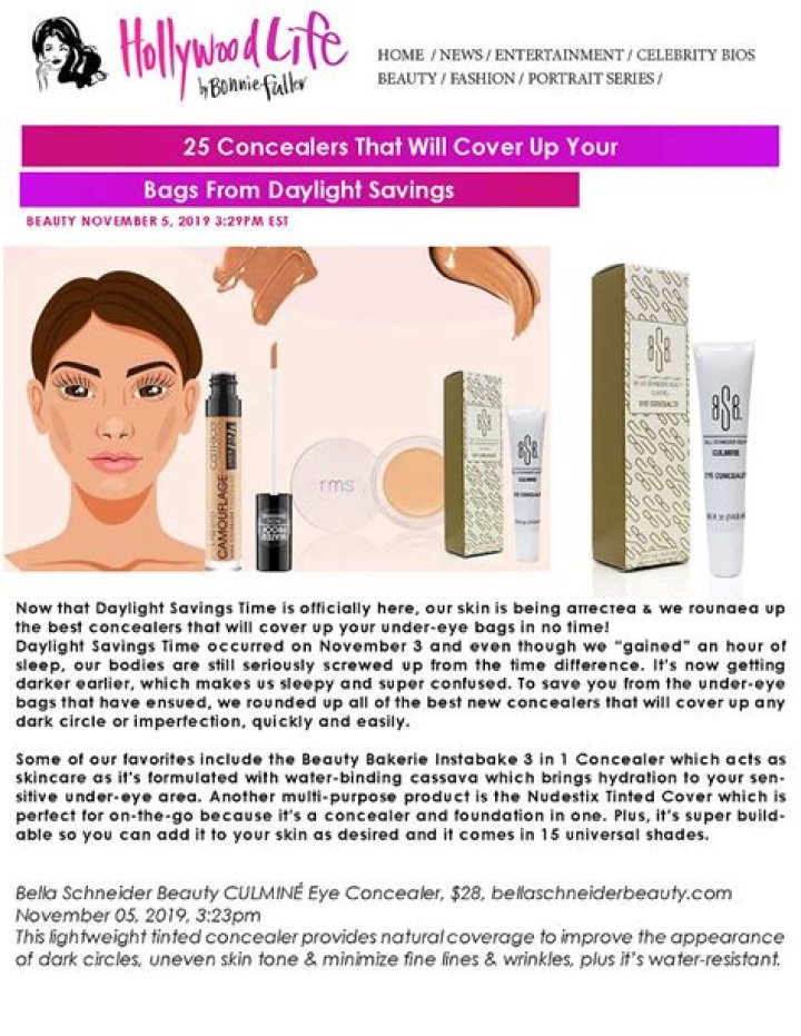 25 Concealers That Will Cover Up Your Bags From Daylight Savings