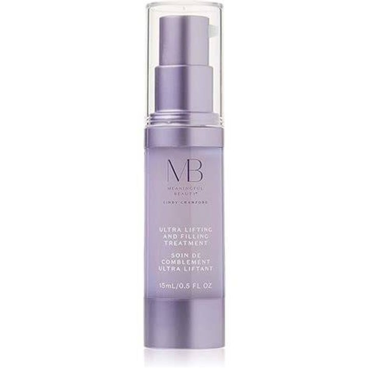 A five-piece Meaningful Beauty skincare system set on a white background.