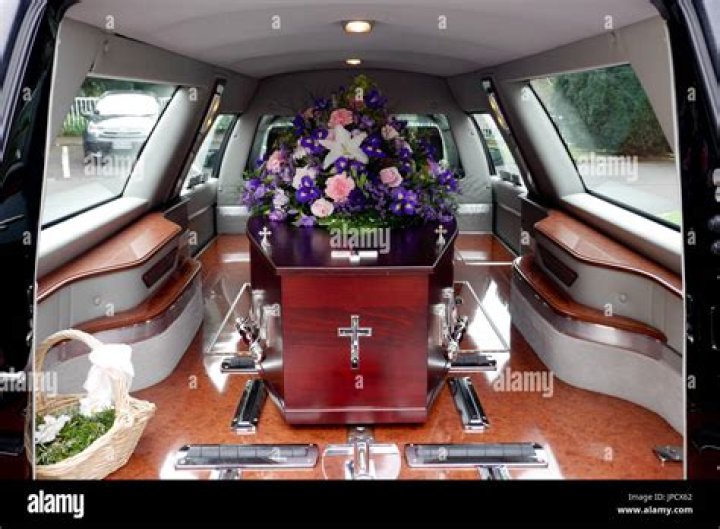 A hearse caring the casket of Bobbi Kristina Brown leaves her funeral service, in Alpharetta, Ga. Bobbi Kristina, the only child of Whitney Houston and R&B singer Bobby Brown, died in hospice care July 26, about six months after she was found face-down and unresponsive in a bathtub in her suburban Atlanta townhome Bobbi Kristina Brown Funeral, Alpharetta, USA