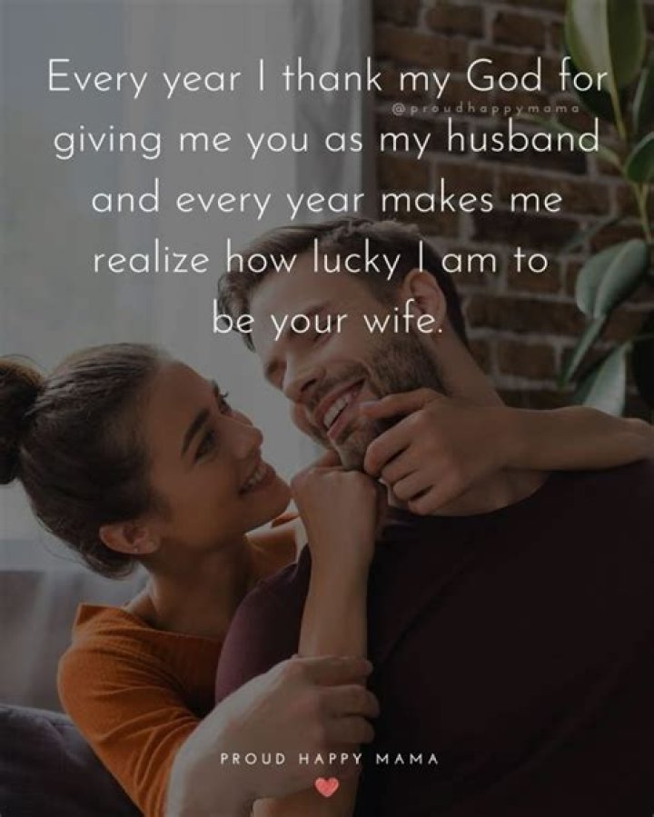 A Smile For Her Husband