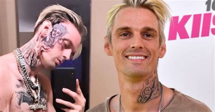 Aaron Carter Posts New Face Tattoo On Instagram — Pics – Hollywood Life