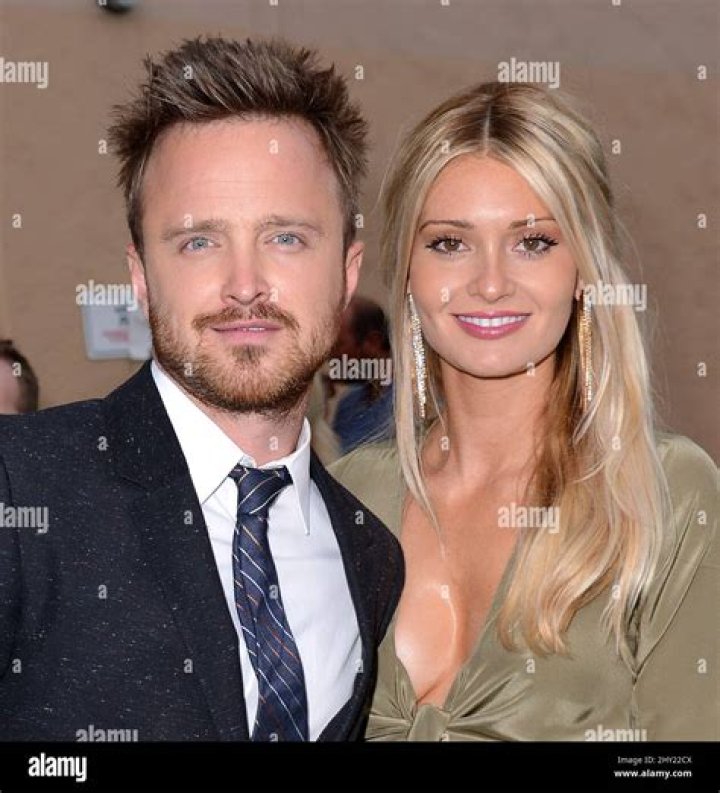 aaron paul and wife lauren