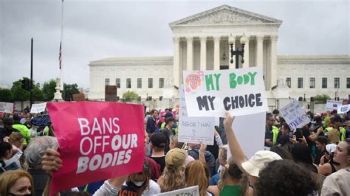 Abortion Ban Protest In DC