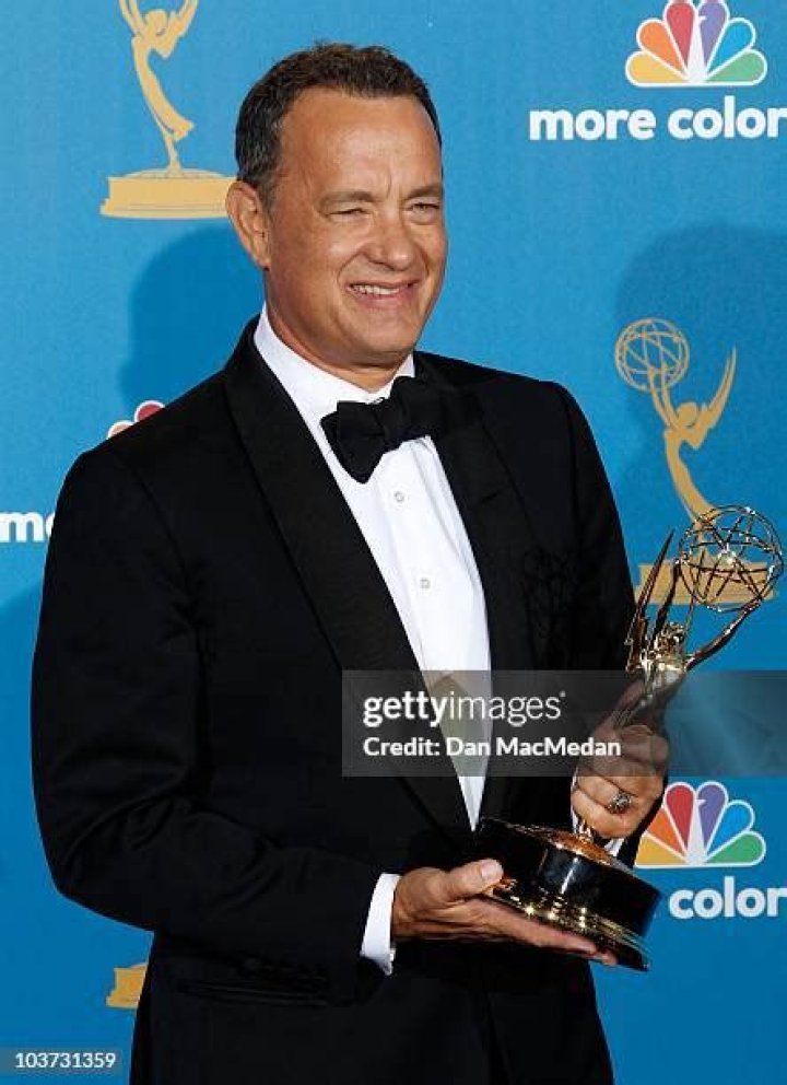 Actor Tom Hanks poses in Los Angeles, Ca., on May 16, 1988. (AP Photo/Lennox McLendon)