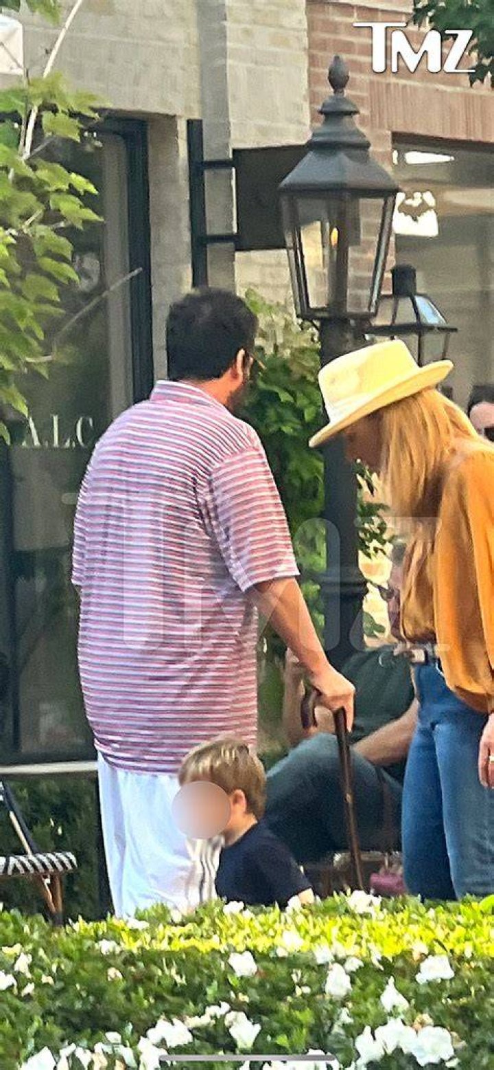 Adam Sandler Uses A Cane To Walk After Hip Surgery: Photos – Hollywood Life