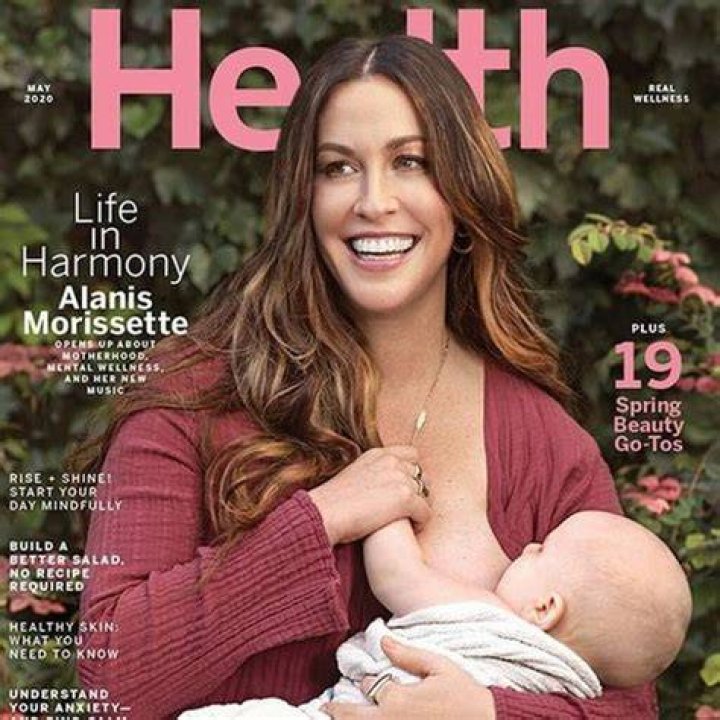 Alanis Morissette Breastfeeding