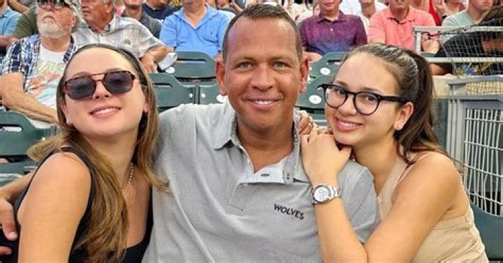 Alex Rodriguez and daughters