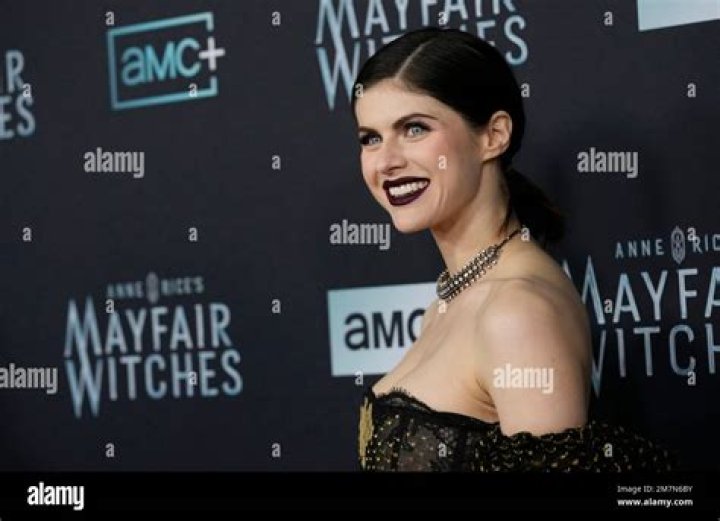Alexandra Daddario, a cast member in the film "Can You Keep a Secret?", poses for a portrait, in Los Angeles "Can You Keep a Secret" Portrait Session, Los Angeles, USA - 28 Aug 2019