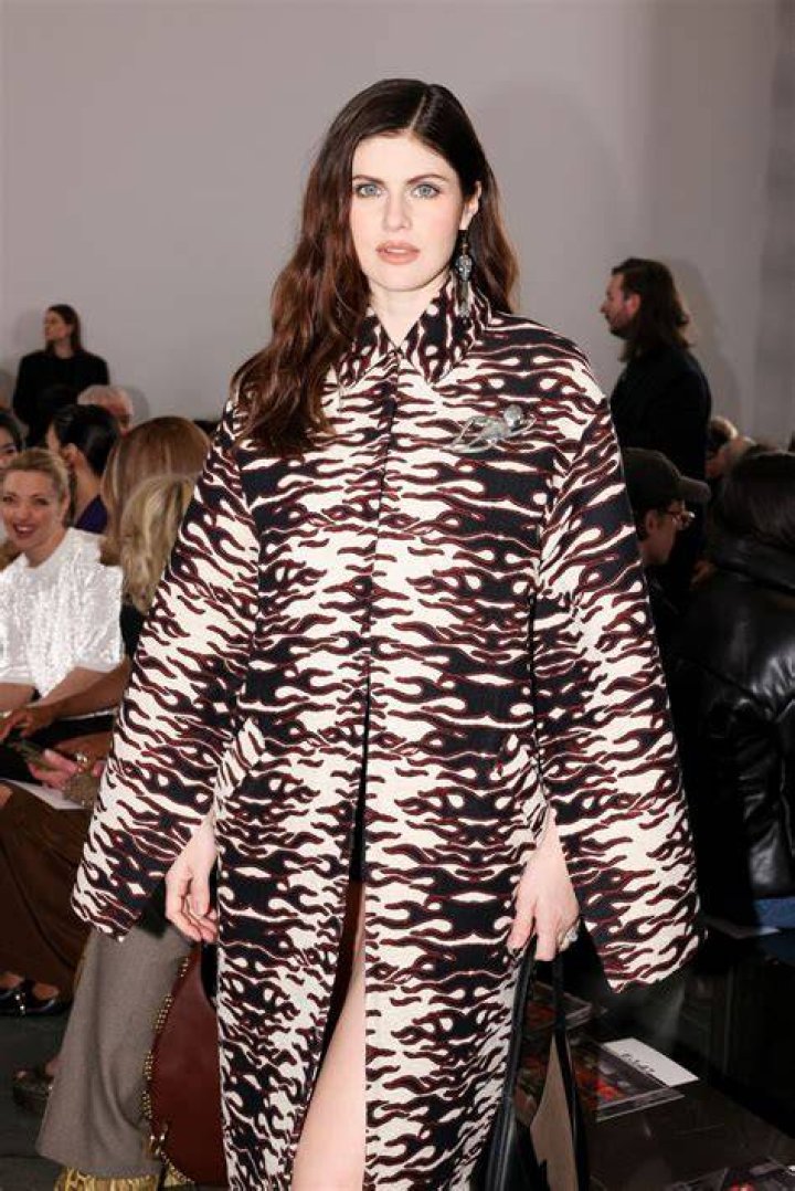 Alexandra Daddario At Tory Burch