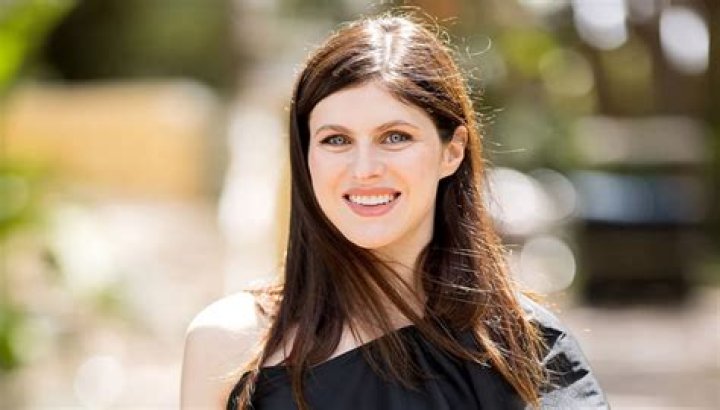 Alexandra Daddario With A Sweet Dog