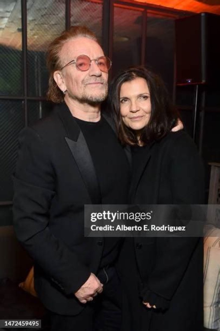 Ali Hewson & Bono At The 2022 Kennedy Center Honors