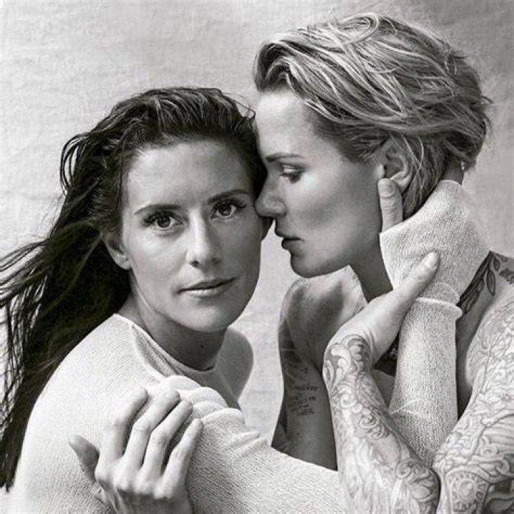 Ali Krieger and Ashlyn Harris