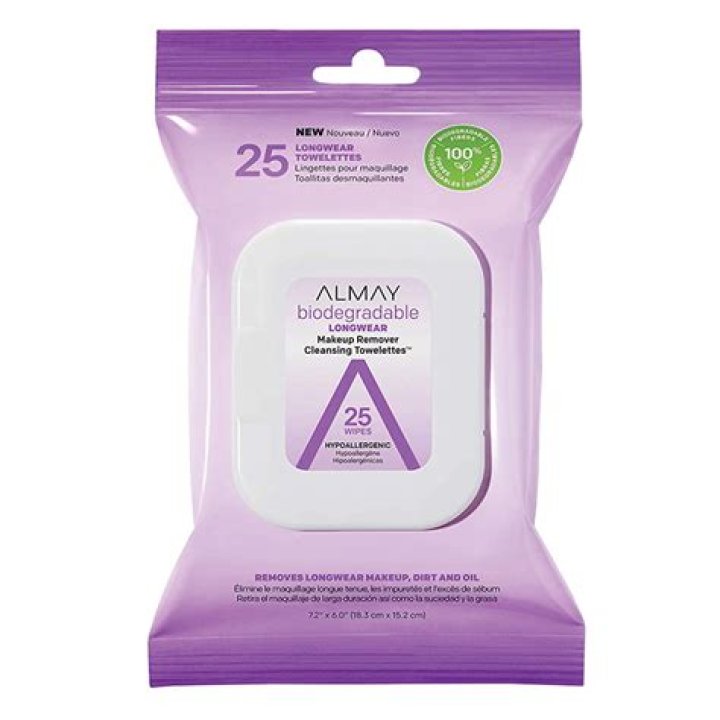 Almay Biodegradable Longwear Makeup Remover Cleansing Towelettes, $5.99, Ulta