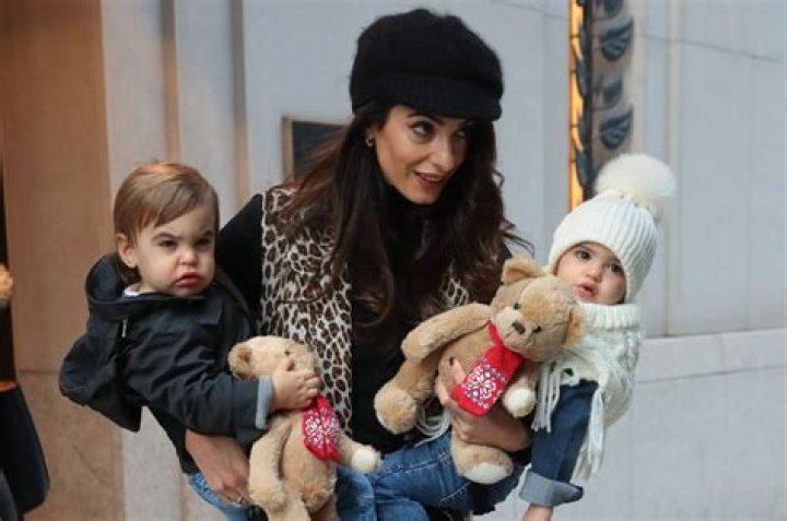 Amal Clooney, George Clooney, Kids