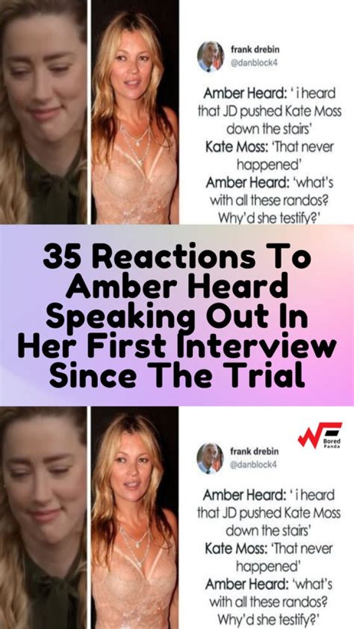 Amber Heard On Her First Day Of Testimony