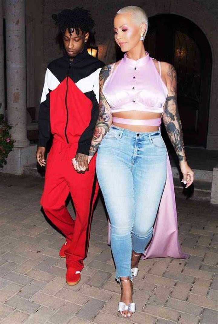 Amber Rose and 21 Savage Third Annual Amber Rose Slut Walk Los Angeles 01 Oct 2017