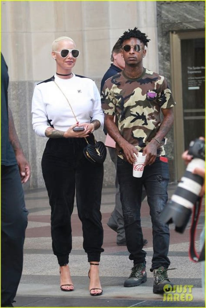 Amber Rose and boyfriend 21 Savage SlutWalk, Los Angeles, USA - 01 Oct 2017 2017 Amber Rose SlutWalk