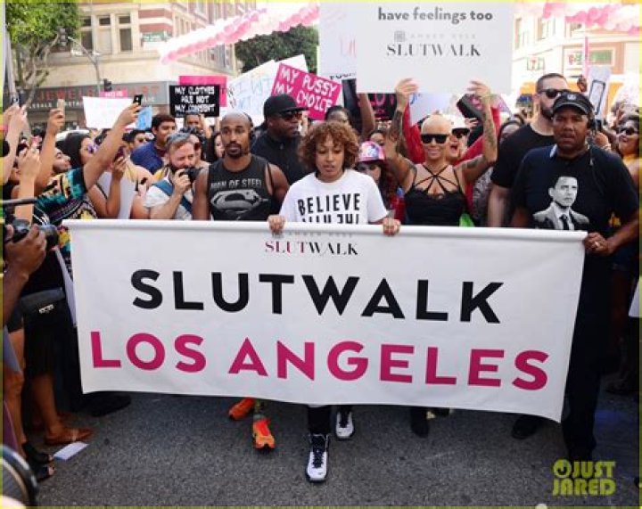 Amber Rose SlutWalk, Los Angeles, USA - 01 Oct 2017 2017 Amber Rose SlutWalk
