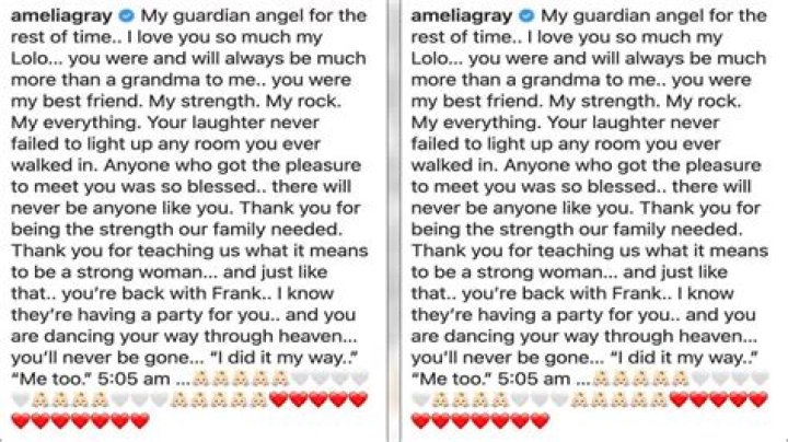 Amelia Hamlin Pays Tribute To Grandmother Lois After Her Death: ‘You Were My Best Friend’