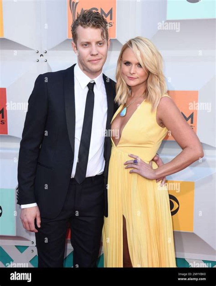 Anderson East, left, and Miranda Lambert arrive at the 51st annual Academy of Country Music Awards at the MGM Grand Garden Arena, in Las Vegas 51st Annual Academy Of Country Music Awards - Arrivals, Las Vegas, USA - 3 Apr 2016