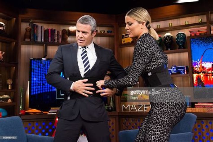 Andy Cohen & Khloe Kardashian