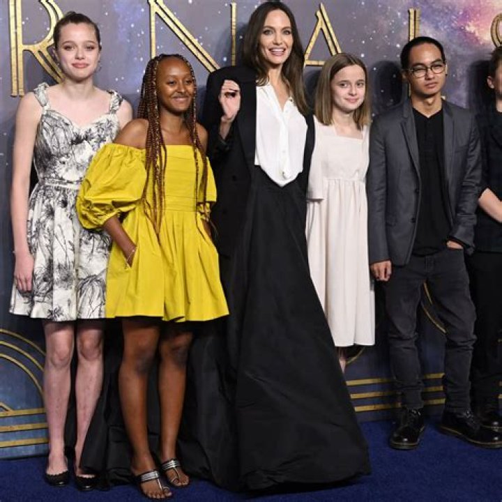 angelina and kids