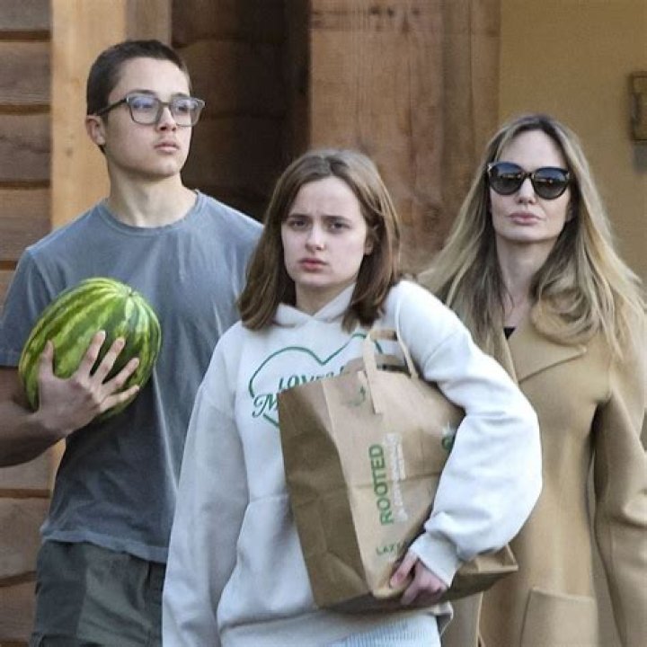 Angelina Jolie & The Family In 2014
