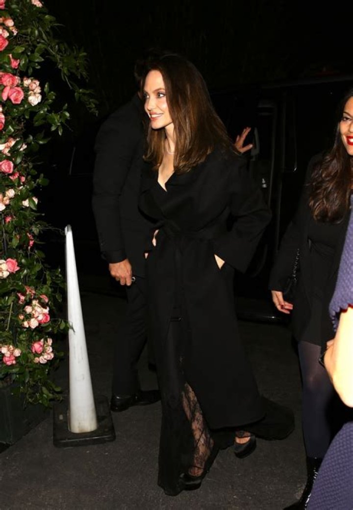 Angelina Jolie at a Guerlain Event