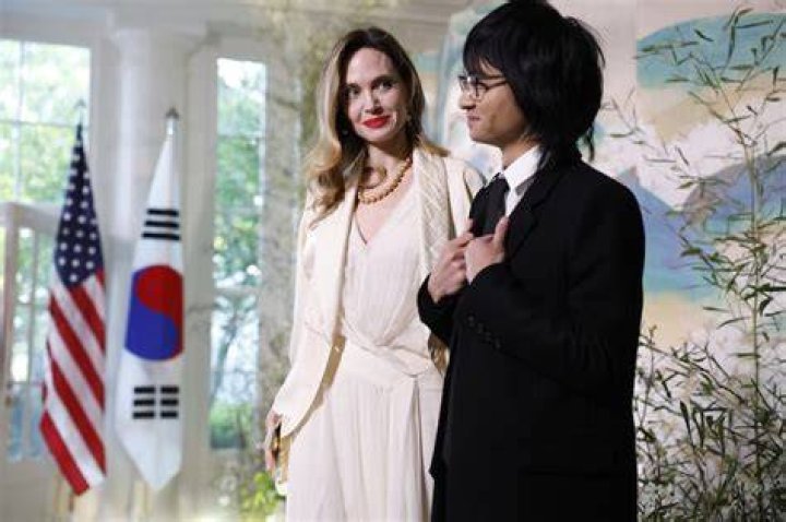 Angelina Jolie at the White House