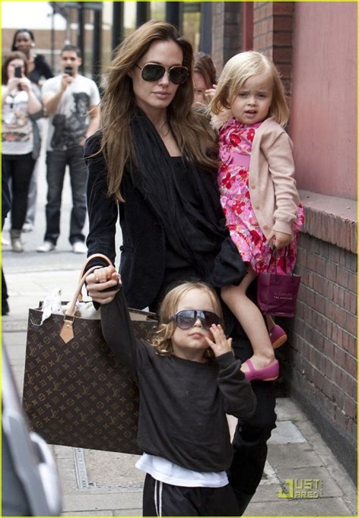 Angelina Jolie Out In London