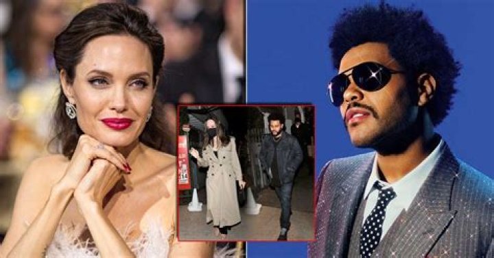 angelina jolie the weeknd