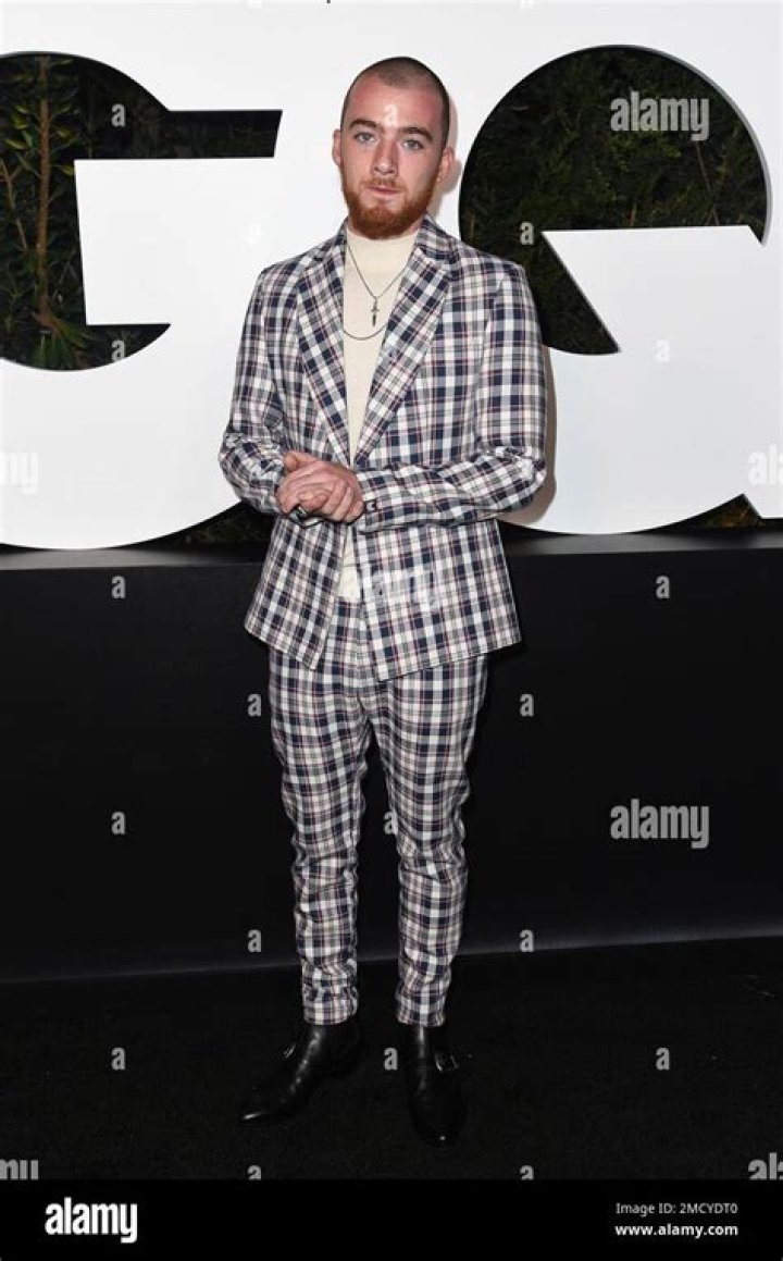 Angus Cloud at a GQ event