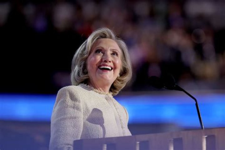 Anxious Supporters Of Hillary Clinton Awaiting Poll Results