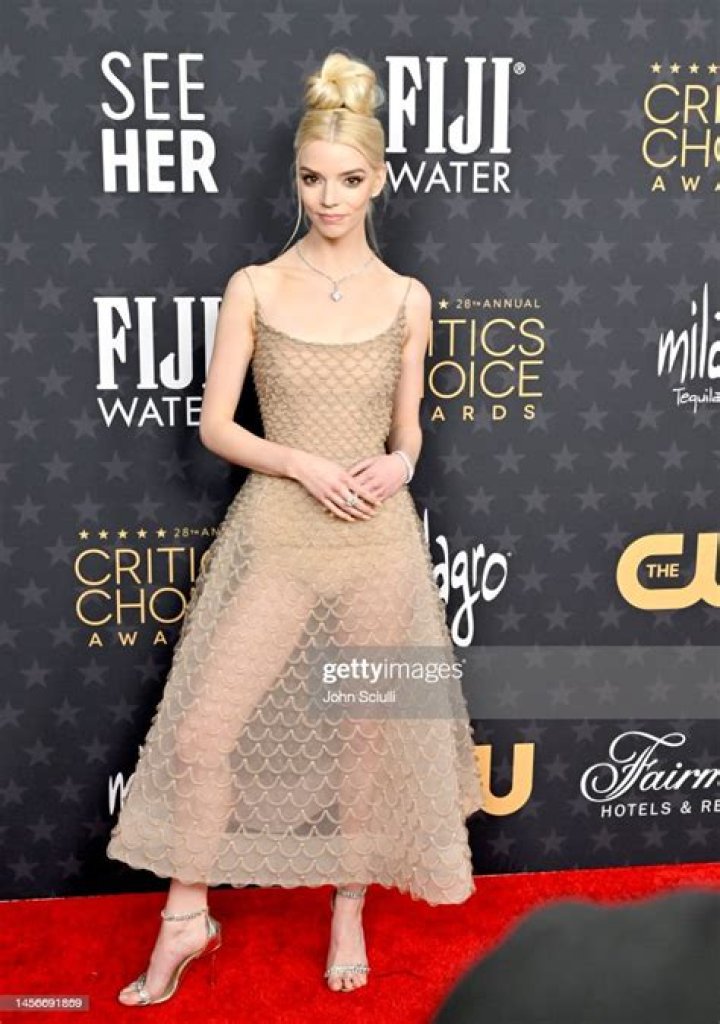 Anya Taylor-Joy 28th Annual Critics' Choice Awards, Arrivals, Los Angeles, California, USA - 15 Jan 2023
