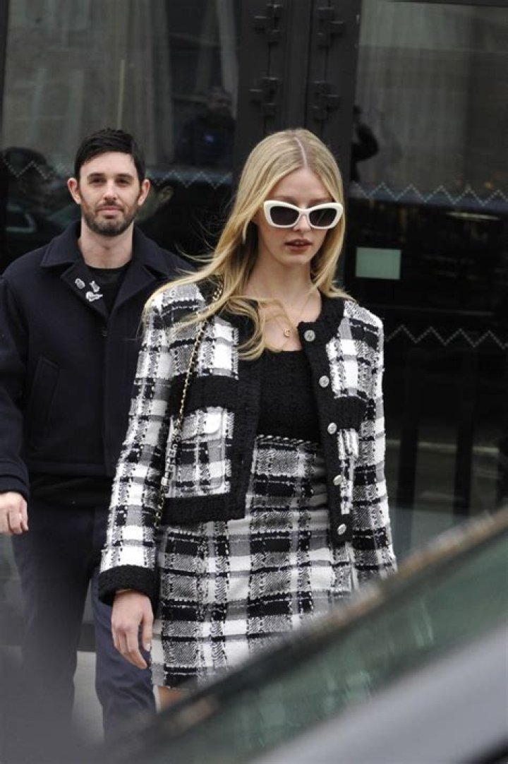 Apple Martin Chanel show, Front Row, Haute Couture Fashion Week, Paris, France - 24 Jan 2023