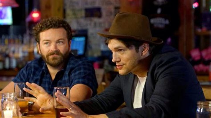 Ashton Kutcher & Danny Masterson at an award ceremony