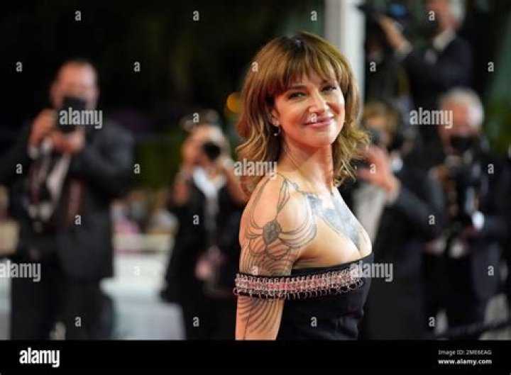 Asia Argento poses for photographers upon arrival at the premiere of the film 'The Man Who Killed Don Quixote' and the closing ceremony of the 71st international film festival, Cannes, southern France 2018 Closing Ceremony Red Carpet, Cannes, France - 19 May 2018
