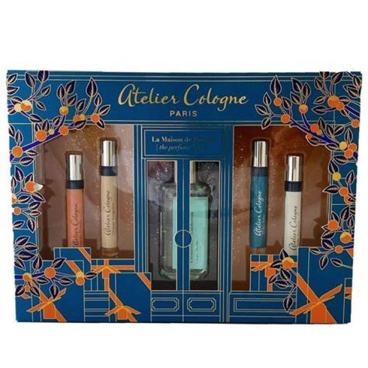 ATELIER COLOGNE LA MAISON DE PARFUM HOLIDAY SET, $85, Sephora
