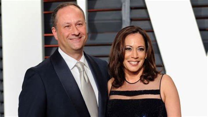 Attorney Douglas Emhoff, left, and California Attorney General Kamala Harris arrive at the 2015 Vanity Fair Oscar Party on Sunday, Feb. 22, 2015, in Beverly Hills, Calif. (Photo by Evan Agostini/Invision/AP)