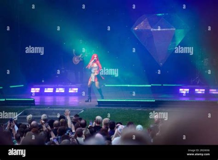 Ava Max Concert in Stadtpark in Hamburg Ava Max in concert Im Stadtpark Hamburg, Germany - 21 May 2023