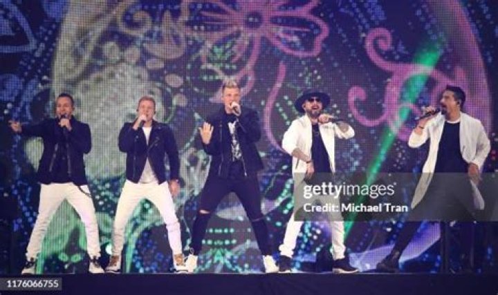 Backstreet Boys perform