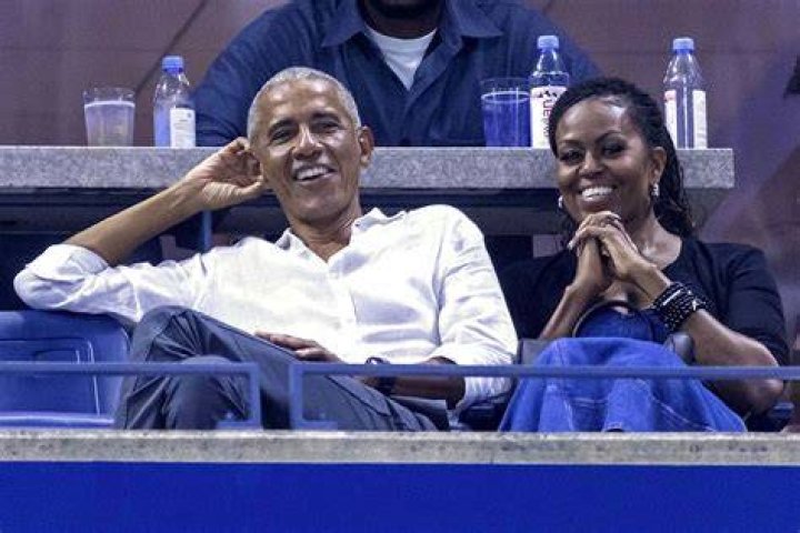 Barack Obama enjoys the water