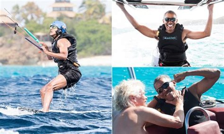 Barack Obama Goes Kitesurfing — PICS