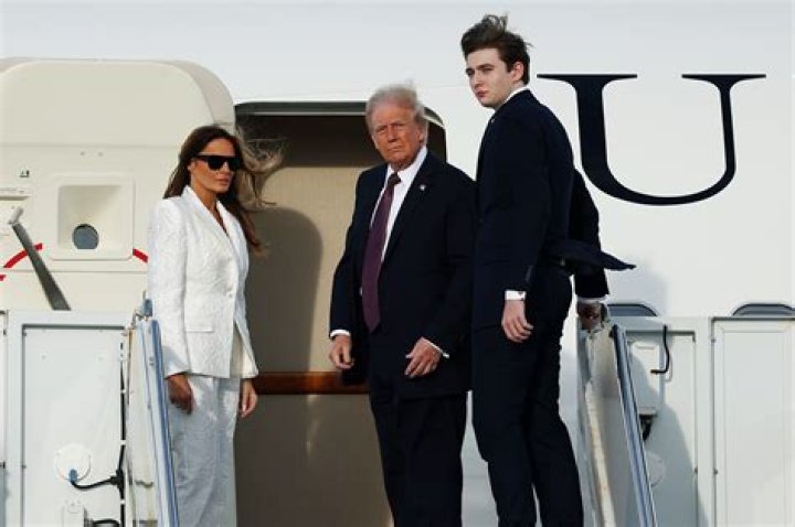 Barron Donald Melania Trump