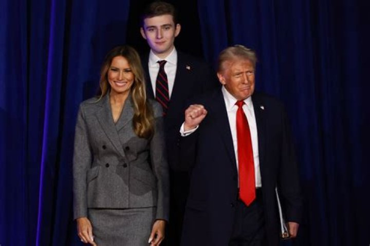 Barron Trump, Melania Trump, Donald Trump