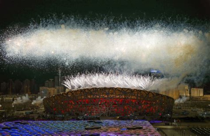 Beijing Olympics Opening Ceremony With Dancers