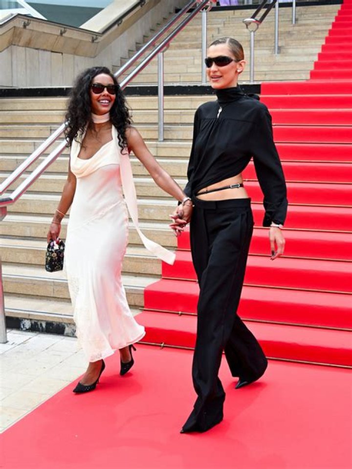 Bella Hadid on Tom Ford runway