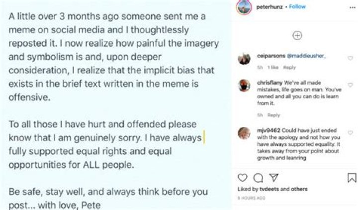 ‘Below Deck’s’ Peter Hunziker Apologizes For Racist Instagram Post – Hollywood Life