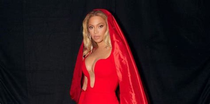 Beyonce Red Dress